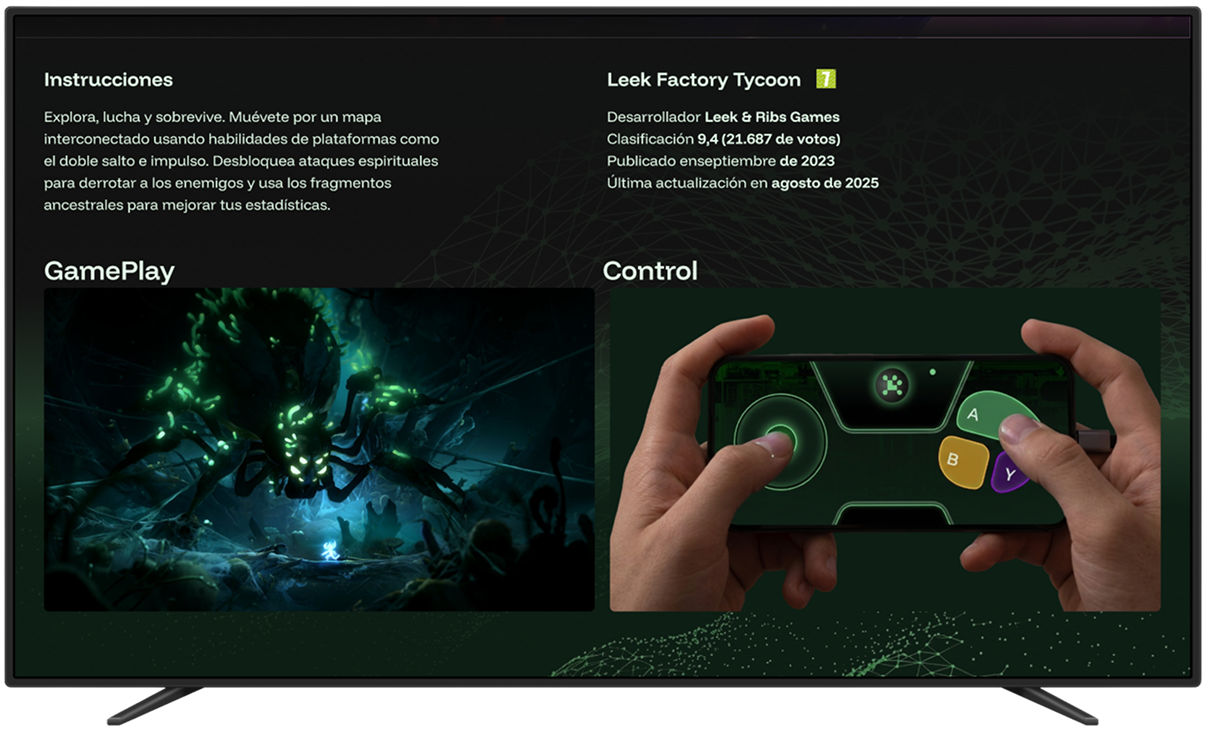 StreamNode — phone as controller