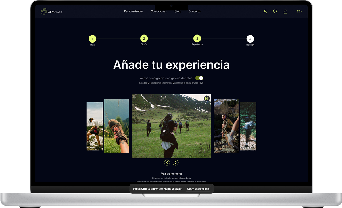 GPX-Lab — customization steps