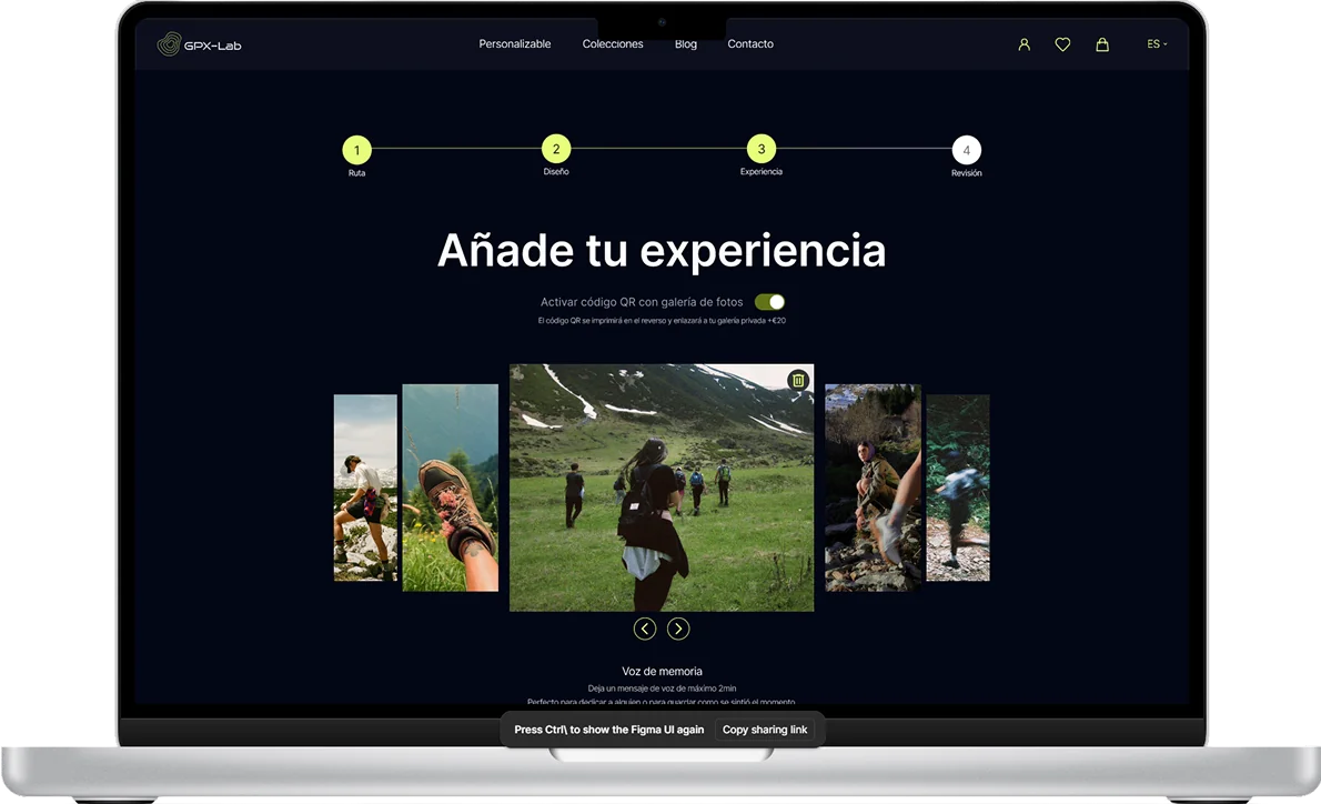 GPX-Lab — customization steps